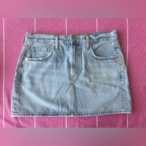 Citizens of Humanity Denim Jean Skirt 29